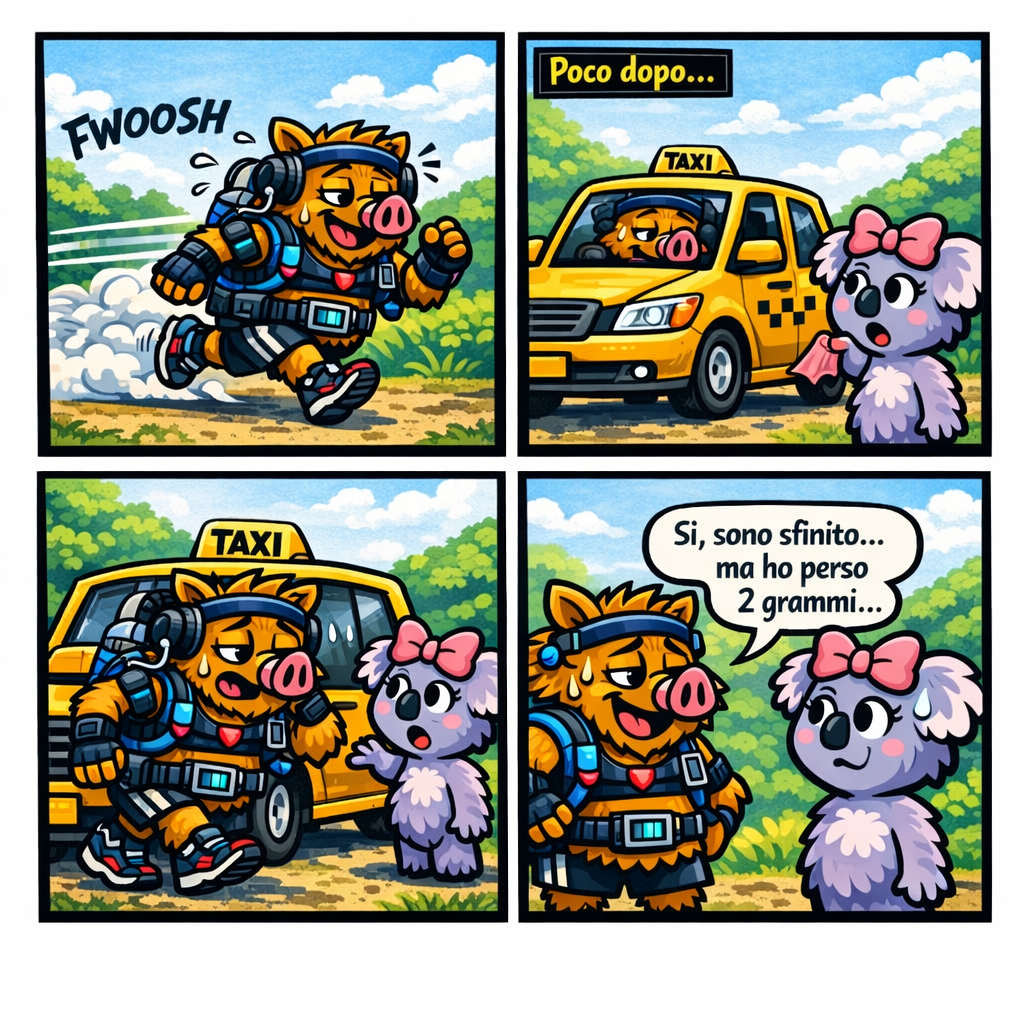 Il runner - vignetta 3