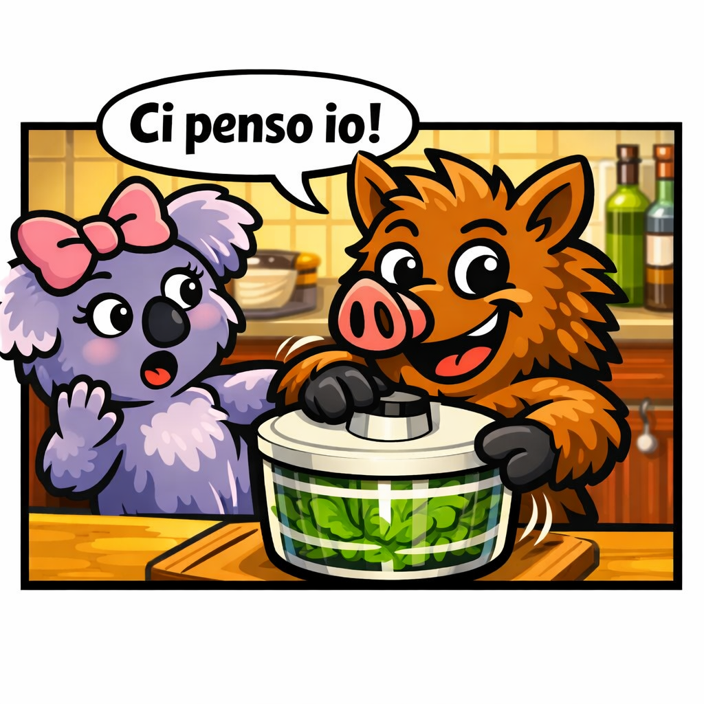 L'insalata - vignetta 3